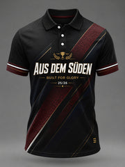 Herren-Fußballfan-Hemd mit Aufdruck, Deutschland