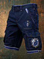 Herren-Shorts mit deutschem bayerischem Löwen-Druck