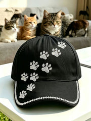 Paw Print Casual Unisex Hut