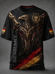 Herren-Fußballkurzarmshirt aus Deutschland