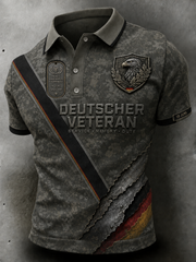 Herren-Deutschland-Trikot der Veteranen, Kurzarm