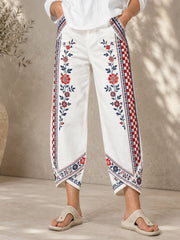 Frauen Kroatische Natur landschaft-Themen-Kunstdruck hose