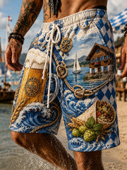 Herren-Oktoberfest-Strandshorts für den Urlaub