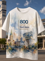 Herren-T-Shirt „800 Jahre Stadt Hamm – Seit 1226“