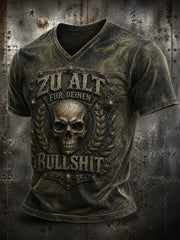 Herren-Ich-bin-zu-alt-für-diesen-Scheiß-Witz-T-Shirt