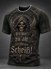 Herren-Ich-bin-zu-alt-für-diesen-Scheiß-Witz-T-Shirt