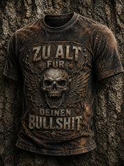 Herren-Ich-bin-zu-alt-für-diesen-Scheiß-Witz-T-Shirt