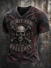 Herren-Ich-bin-zu-alt-für-diesen-Scheiß-Witz-T-Shirt