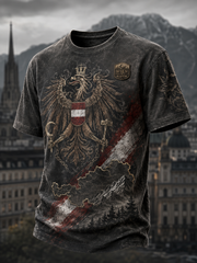 Herren-T-Shirt aus Österreich mit kurzen Ärmeln