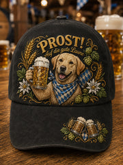 Unisex Lustiger Labrador Retriever Oktoberfest Prost! Hut