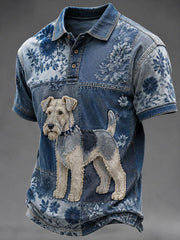 Herren Wire Fox Terrier Polos hirt
