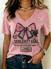 Frauen-T-Shirt mit witzigem Oktoberfest-Print