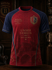 Grafik-Raglan-T-Shirt mit kurzen Ärmeln zum Jubiläum des Herrenfußballclubs