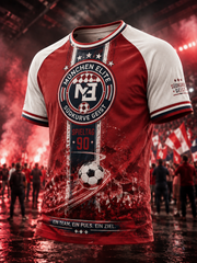 Herren-T-Shirt von Bayern München mit kurzen Ärmeln