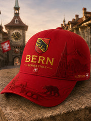 Mütze mit städtischem, denkwürdigem Grafikdruck