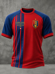 Grafik-Raglan-T-Shirt mit kurzen Ärmeln zum Jubiläum des Herrenfußballclubs