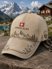 Mütze mit alpinem Blumenmuster