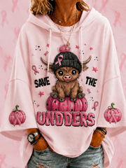Damen Save The Udders Kurzarm Hoodie