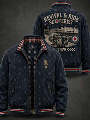 Männer UK Mods Musik Liebhaber Die Marmelade Bedruckte Jacke