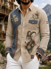 Männer österreich ische ländliche Kultur Shirt