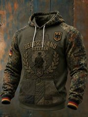 Herren Veteran Memorial Camo Print Langarm Hoodie