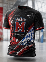 Herren-T-Shirt von Bayern München mit kurzen Ärmeln