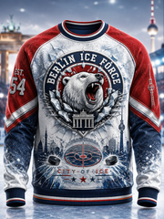 Herren-Eisbären-Berlin-Waffel-Longsleeve-T-Shirt