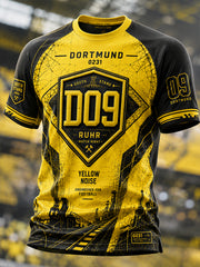 Herren-T-Shirt Dortmund mit kurzen Ärmeln