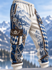 Herren-Freizeithose aus Baumwolle, Bayern-Style