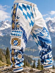 Herren-Bayrische Kunst-Loungehose Freizeithose