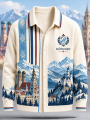 Herren-Bayern-Pullover aus Kunstwolle