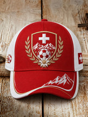 Retro-Fußball-Druckmütze