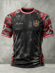 Herren-T-Shirt aus Österreich mit kurzen Ärmeln
