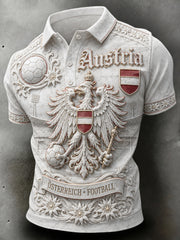 Herrenhemd aus Österreich mit kurzen Ärmeln
