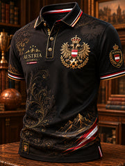 Herren-Fußballkurzarmshirt aus Österreich