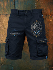 Herren-Shorts mit deutschem bayerischem Löwen-Druck