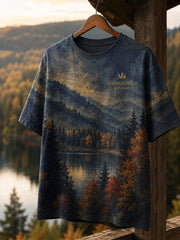 Herren-Schwarzwald-Kurzarm-T-Shirt