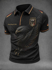 Herren-Fußballshirt mit Deutschland-Druck