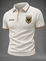 Herren-Fußballshirt mit Deutschland-Druck