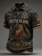 Herren-Fußballkurzarmshirt aus Deutschland