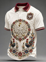 Herren-Poloshirt mit kurzen Ärmeln