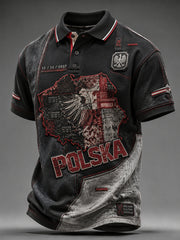 Herren-Poloshirt mit kurzen Ärmeln