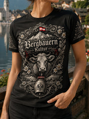 Frauen Österreich isches Land Kultur Kunstdruck T-Shirt