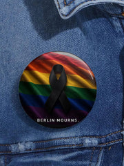 Unisex Berlin trauert um Print brosche