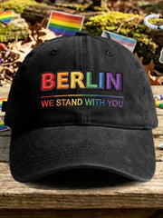 Unisex Berlin Wir stehen mit dir Hut