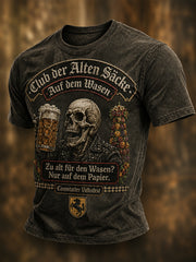 Herren-T-Shirt mit lustigem Slogan zum Cannstatter Volksfest