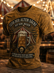 Herren-T-Shirt mit lustigem Slogan zum Cannstatter Volksfest