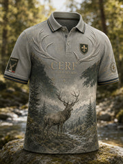 Kurzarm-T-Shirt der französischen Jagd saison für Männer