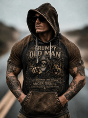 Casual Top im Vintage-Stil humorvoller Slogan