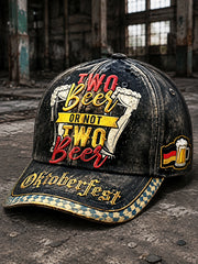 Deutsches Bierfest bedruckte Freizeit kappe